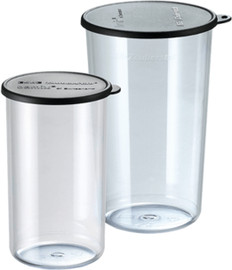 Bamix סט מכלים ומכסה Bamix 400ml+700ml