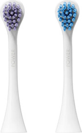 Curaprox קורפרוקס זוג ראשי מברשת לניקוי עמוק למברשת סונית 2 יח Brush Head Power for Hydrosonic