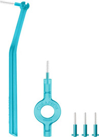 Curaprox קורפרוקס סט מברשות בין־שיניות 5 יחידות קוטר 0.6 מ״מ כחול CPS Prime Start