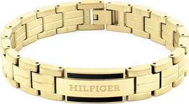 TOMMY HILFIGER 2790601 עם לוגו המותג דגם ICONIC STRIPES מקולקציית TOMMY HILFIGER צמיד מתכת לגבר של המותג