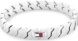 TOMMY HILFIGER צמיד מתכת לגבר TOMMY HILFIGER מקולקציית LARS עם לוגו המותג דגם 2790619