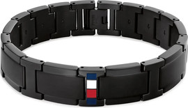 TOMMY HILFIGER צמיד מתכת לגבר TOMMY HILFIGER מקולקציית JAMESON עם לוגו המותג דגם 2790659