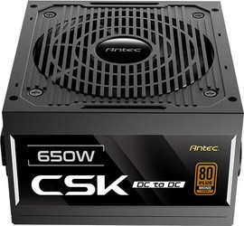 Antec ספק כוח Antec CSK 650DC 650W 80 Plus Bronze