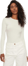 GUESS בגד גוף Guess Embroidered Logo נשים - גס - White