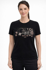 GUESS חולצת טישירט קצרה Guess Organic Stream Jersey נשים