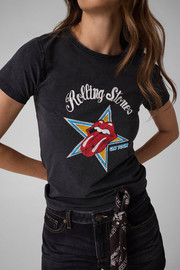 GUESS חולצת טישירט קצרה Guess Guess Jeans X Rolling Stones נשים