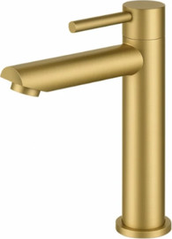 Waterfall ברז מים קרים זהב מוברש מסדרת Nima  מבית Waterfall