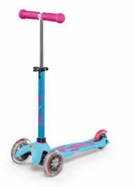 Micro קורקינט 3 גלגלים לילדים Mini Micro Deluxe- טורכיז ורוד