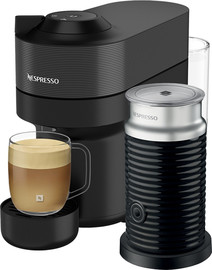 נספרסו באנדל מכונת קפה כולל מקציף חלב NESPRESSO נספרסו Vertuo Pop Bundle שחור