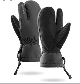 Naturehike כפפות סקי אטומות למים לשלג ולקור 3 אצבעות NATUREHIKE 3M SKI WATERPROOF
