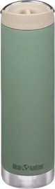 Klean Kanteen תרמוס כוס 592 מ״ל חם/קר דגם TKWide Cap Café צבע ירוק ים