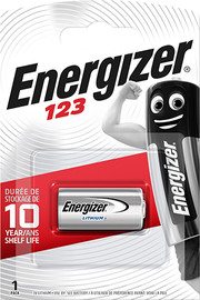 Energizer סוללה 3V ליתיום Energizer EL123 אנרג'ייזר (CR123)