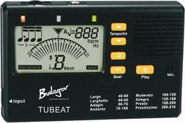 בודגוב טיונר + מטרונום לגיטרה TUBEAT