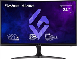 ViewSonic מסך מחשב קעור "24 ViewSonic FHD ויוסוניק VX2418-C