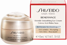 SHISEIDO BENEFIANCE WRINKLER SMOOTHING קרם עיניים לטיפול בקמטים