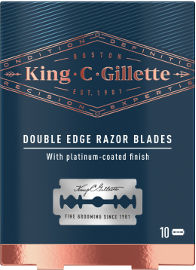 King C Gillette מארז סכינים לתער גילוח לעיצוב ופיסול הזקן