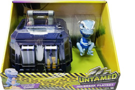 הנסיך הקטן פינגרלינגס פראי - Fingerlings Untamed - ערכת משחק כלוב עם דינוזאור פראי - אצבענים