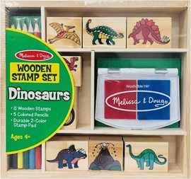 melissa and doug חותמות דינוזאור מליסה ודאג