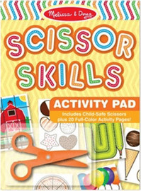 melissa and doug חוברת פעילות מיומנות במספריים מליסה ודג