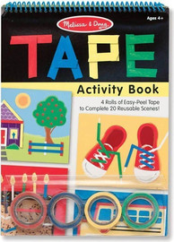 melissa and doug חוברת פעילות בנייר דבק מליסה ודאג