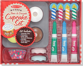 melissa and doug ערכת יצירה מעץ הכנת קאפקייקס מליסה ודאג Melissa & Doug