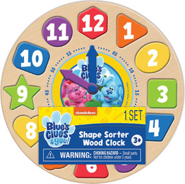 melissa and doug שעון למיון צורות והתאמת מספרים מליסה ודאג