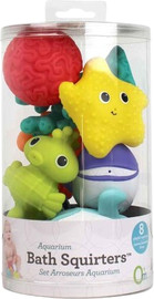 INFANTINO צעצועי אמבט בצורת חיות מבית Infantino