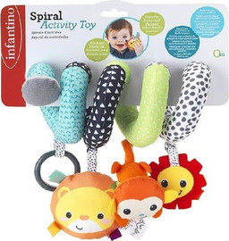 INFANTINO ספירלת חיות לעגלה מבית Infantino