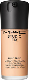 MAC STUDIO FIX FLUID מייקאפ בגימור מאט רך - N5
