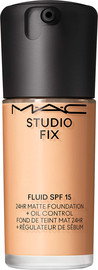 MAC STUDIO FIX FLUID מייקאפ בגימור מאט רך - NC18