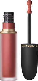 MAC POWDER KISS שפתון נוזלי מוס ללחיים ולשפתיים - VELVET TEDDY