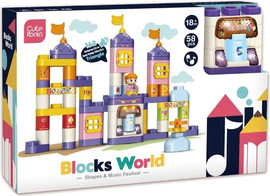 Blocksworld ערכת הרכבה בית בובות אלקטרוני מקוביות - Blocks World