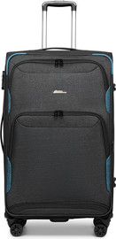 Camel Mountain מזוודה עליה למטוס Platinium 20" מתרחבת מבית כאמל מאונטין - שחור