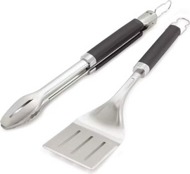 Weber סט PRECISION מלקחיים ומרית WEBER וובר דגם 6763