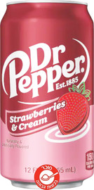Dr.Pepper Dr.Pepper Strawberry & Cream ד"ר פפר קרם תות