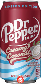 Dr.Pepper Dr.Pepper Creamy Coconut ד"ר פפר בטעם קרם קוקוס