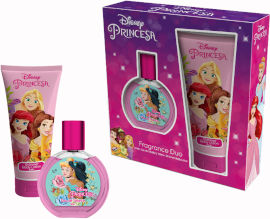 Disney נסיכות סט בושם + ג'ל רחצה