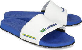 Havaianas כפכפי הוויאנס - סלייד כחול ים לבן