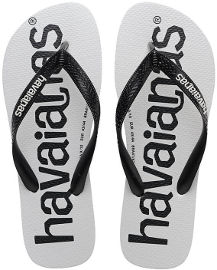 Havaianas כפכפי הוויאנס - לוגומניה שחור לבן