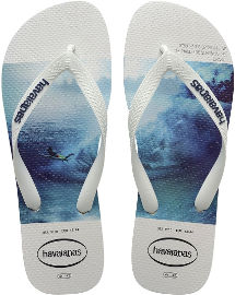 Havaianas כפכפי הוויאנס - הייפ לבן כחול