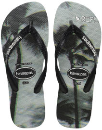 Havaianas כפכפי הוויאנס - פוטופרינט פילטר אפור