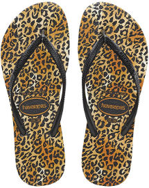 Havaianas כפכפי הוויאנס - כפכף לאו מנומר חום