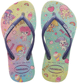 Havaianas כפכפי הוויאנס - סלים חד קרן צהוב