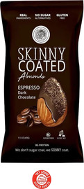 Teimim Skinny Coated Drak Chocolate espresso בוטנים מצופים שוקולד אספרסו ללא סוכר