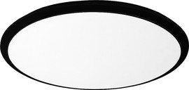 MIDEA צמוד תקרה 18W CCT מסגרת שחורה/פונקציית זיכרון/קוטר 32 ס"מ