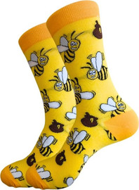 My Socks גרביים מעוצבים דבורה חייכנית