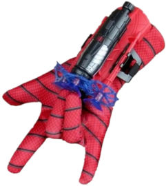 Star Toys משגר יד ספיידרמן עם כפפה, כולל 3 חצי ואקום