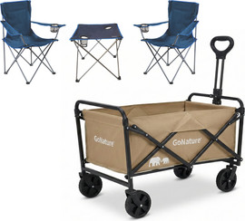 Go Nature עגלת שטחCamperLite  + סט קמפינג מתקפל אמיגו