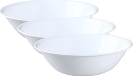 Corelle מארז 3 קערות הגשה 2 ליטר דגם Winter Frost White קורנינג ארה"ב