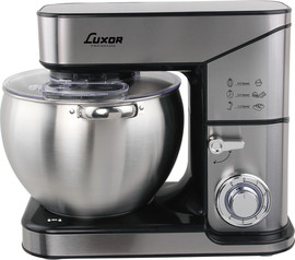 LUXOR מיקסר מקצועי עוצמתי 2000W עם קערת נירוסטה ענקית 10 ליטר מבית LUXOR דגם LU623